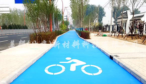 彩色自行車道能夠減少道路風(fēng)險(xiǎn)的提示